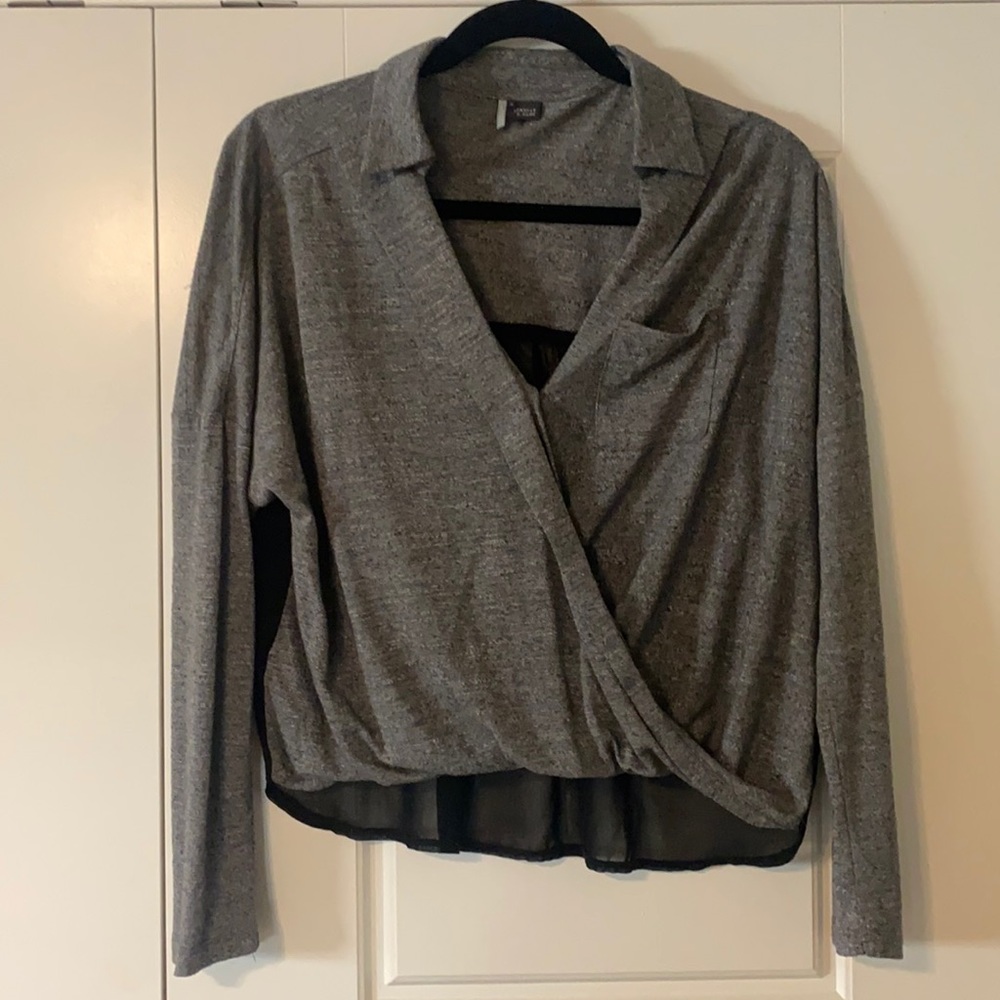 Wrap blouse